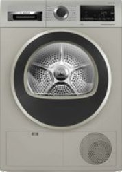 Bosch Series 6 Condenser Tumble Dryer 9KG Silver Inox