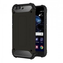 Tuff-Luv Tough Armor Combination Case for Huawei P10 Plus in Black