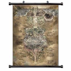 Roundmeup Made In The Abyss Anime Fabric Wall Scroll Poster 32 X 46 Inches