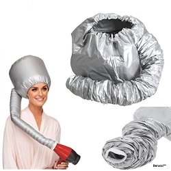 Portable Berucci Hair Drying Styling Soft Cap Bonnet Hood Hat Blow Hair Dryer Attachment