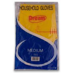 Household Rubber Gloves Medium - 1 Pack