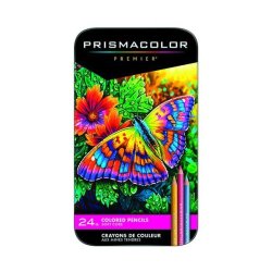 Premier Colouring Pencils Tin 24'S