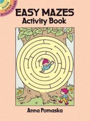 Easy Mazes Activity Book Paperback