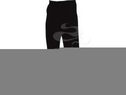 Chefs Uniform - Trousers Black Zip- X -small