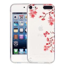 For Ipod Touch 5 Maple Leaves Pattern Imd Workmanship Soft Tpu Protective Case