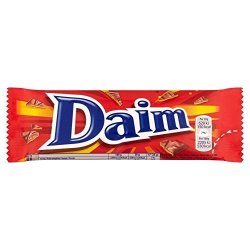 Daim Crunchy Caramel Bar - 28G - Pack Of 6 28G X 6 Bars