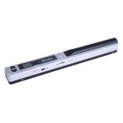 ISCAN01 Mobile Document Portable Handheld Scanner With LED Display A4 Contact Image Sensor Su...