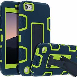Ipod Touch 7TH Gen Case Ipod Touch 6TH Gen Case Kickstand Case For Ipod Touch Anti-scratch Anti-fingerprint Heavy Duty Protection Shockproof Rugged Cover Apple