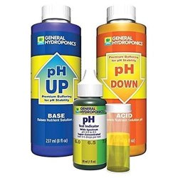 Control Kit Water General Hydroponics Tester Ph Down And Up Adjustment Testing Kit