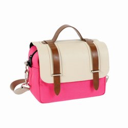Fantasy Series Pro Camera Shoulder Bag Beige And Pink - 41155BGPK