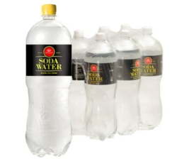 Sparkling Soft Drink - Soda Water 6 X 2L