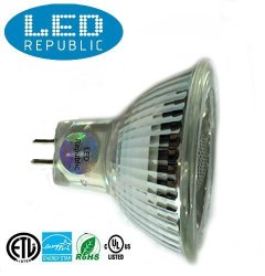 LED Republic 2 Pack MR16 5W=50W Dimmable Daylights White Cob 380LUMEN 6000K 12V LED Bulb 2ND Generation GU5.3 LED