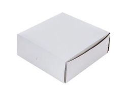 White Cake Or Takeaway Box - 10 Units - 9 X 9 X 2