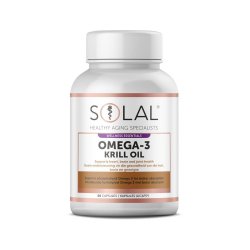 Solac Solal Krill Oil Omega 3 500MG 60 Caps