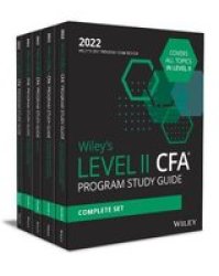Wiley& 39 S Level II Cfa Program Study Guide 2022 - Complete Set Paperback