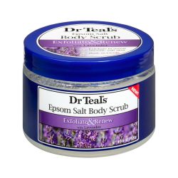 Dr Teal's Epsom Salt Body Scrub Lavender 454G