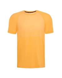 Men's Ua Vanish Seamless Run Short Sleeve - Omega Orange Sm