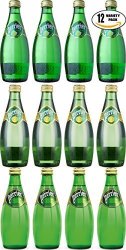 Perrier Sparkling Mineral Water Variety Pack Special Natural Lemon Lime 11OZ Glass Bottle 12-PACK Variety Total Of 132 Fl Oz