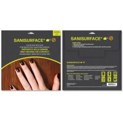 Sanisurface Custom Cut Sticker Sheet - 10 Pcs