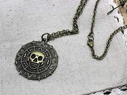 Ebuyingcity Antiqued Brass Pirates Of The Caribbean Aztec Necklace Replacement