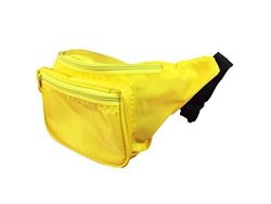 Sunflower Fanny Pack - Hip Bag In Bright Colors For Outdoors Activities Canary Yellow
