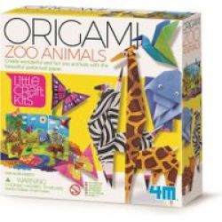 4M Little Craft Kits - Origami Zoo Animals