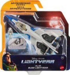 Disney Lightyear Hyperspeed Series XL-01 Spacecraft & Buzz Lightyear