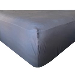Fitted Sheet 35cm Single in Charcoal