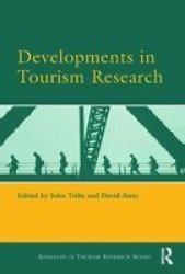 Developments In Tourism Research Hardcover