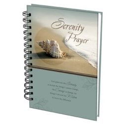 Serenity Prayer Large Wirebound Journal