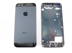 Iphone 5 Back Cover With Middle Black