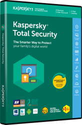 Kaspersky Total Security 2018 4 User 1 Year DVD Eng KL1919QXDFS8ENG