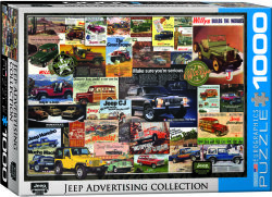 Eurographics - Toys Eurographics Jeep Vintage Ads Jigsaw Puzzle 1000 Piece