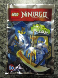 Jay Limited Edition Polybag - Lego Ninjago Minifigure
