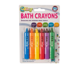 Cooey 6 Pack Bath Crayons-