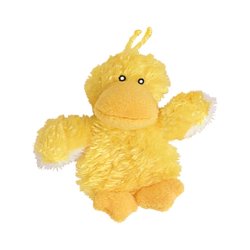 Kong - Refillable Duck Cat Toy - Yellow