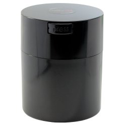 Coffeevac 1 2 Lb - The Ultimate Vacuum Sealed Coffee Container Black Cap & Body