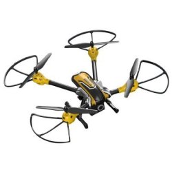 Go Pro Compatible K70c High Hold Sky Warrior Drone Quadcopter - Yellow And Black