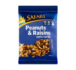 Peanuts Peanuts And Raisins 1 X 450G