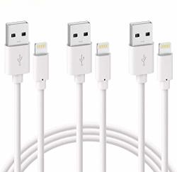 Ilikable 3 Pack 3FT Lightning Cable Apple Mfi Certified Iphone Charger Cable Compatible With Iphone 11 11 Pro 11 Pro Max xs xs MAX XR X 8 7 6S Se Ipad
