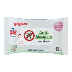 Anti Mosquito Baby Wipes 12'S