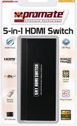 Promate 5 In1 HDMI Switch Fhd1080 Proswitch