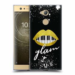 Head Case Designs Glam Piano Music Art Soft Gel Case For Sony Xperia XA2 Ultra