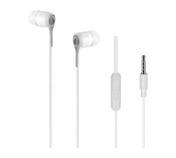 Swagger Series- Auxiliary Earphone With MIC - White