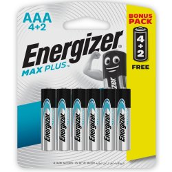 Energizer Energiser Max Plus Aaa 4+2 Pack Alkaline E301397401