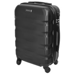 Aviator Luggage Suitcase Bag - 28 Inch - Black
