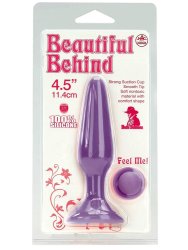 Beautiful Behind Purple 4 5 Inch Butt Plug