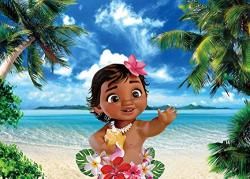 Gya 5x3ft Summer Baby Moana Backdrop Tropical Beach Ocean Birthday Seaside Island Palm Trees Photography Background Baby Shower Girl Birthday Party Decor Banner Prices Shop Deals Online Pricecheck