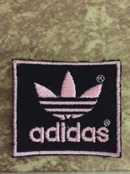 Pink Adidas Badge Patch