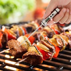 Digital Lcd Bbq Meat Cooking Thermometer Mini Electronic Barbecue Temperature Tester C f Selection